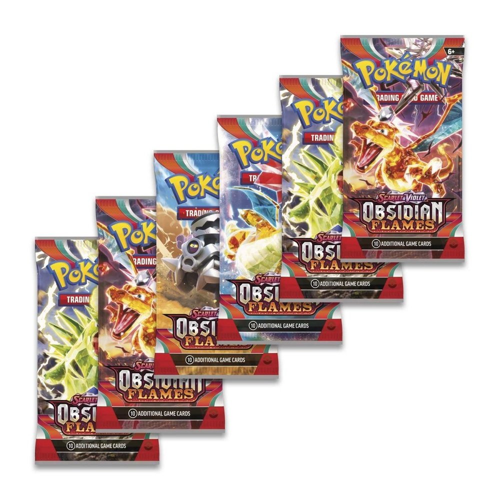 Obsidian Flames Booster Pack Live Break