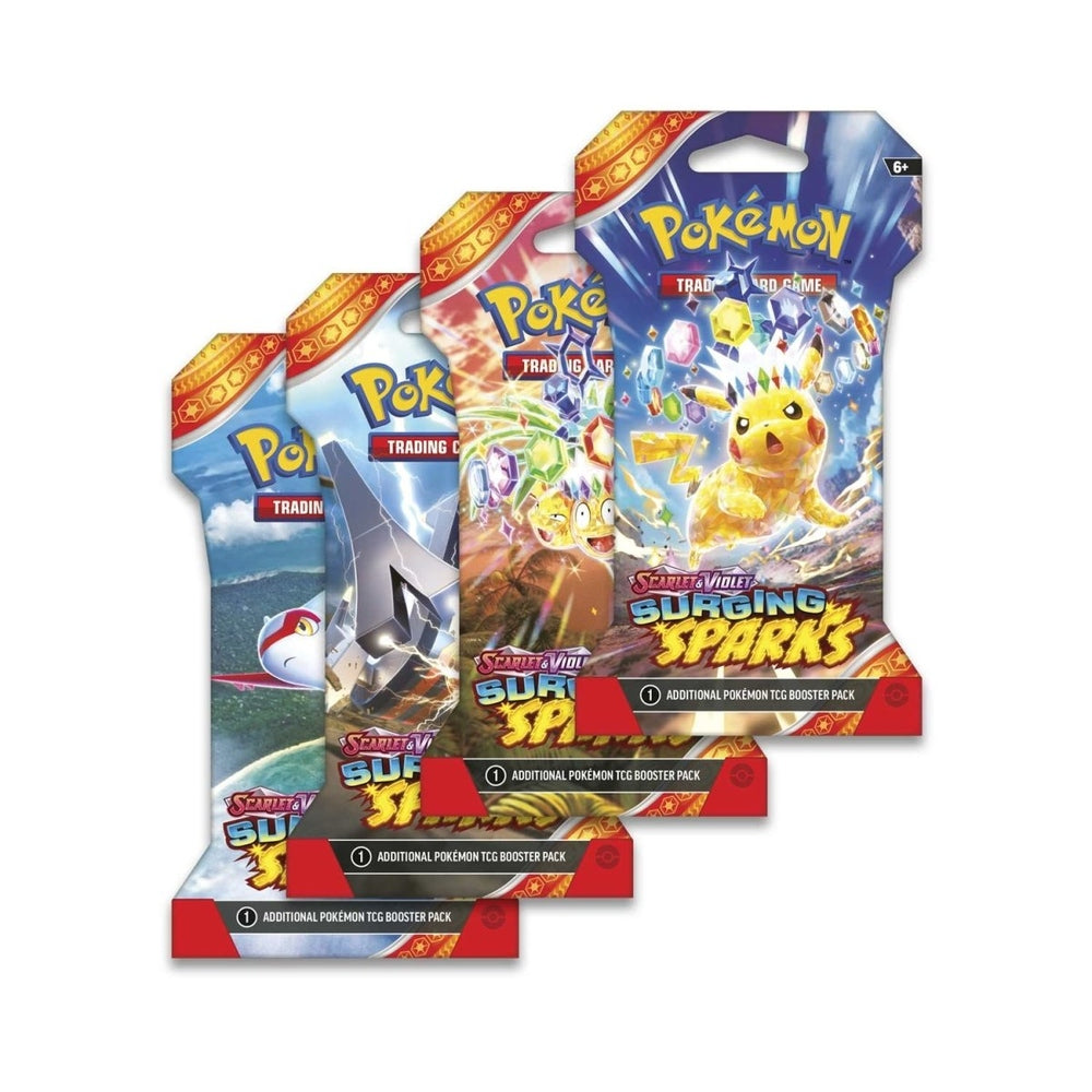 Surging Sparks Sleeved Booster Pack Live Break