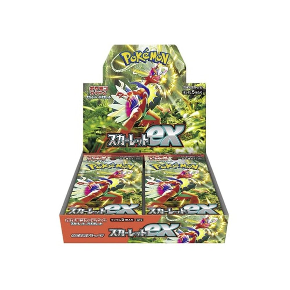 Scarlet EX Booster Box Live Break