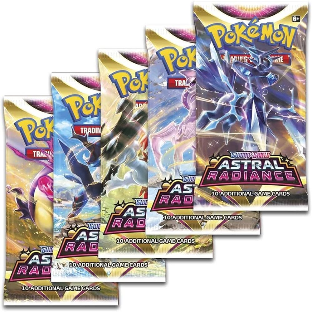 Astral Radiance Booster Pack Live Break