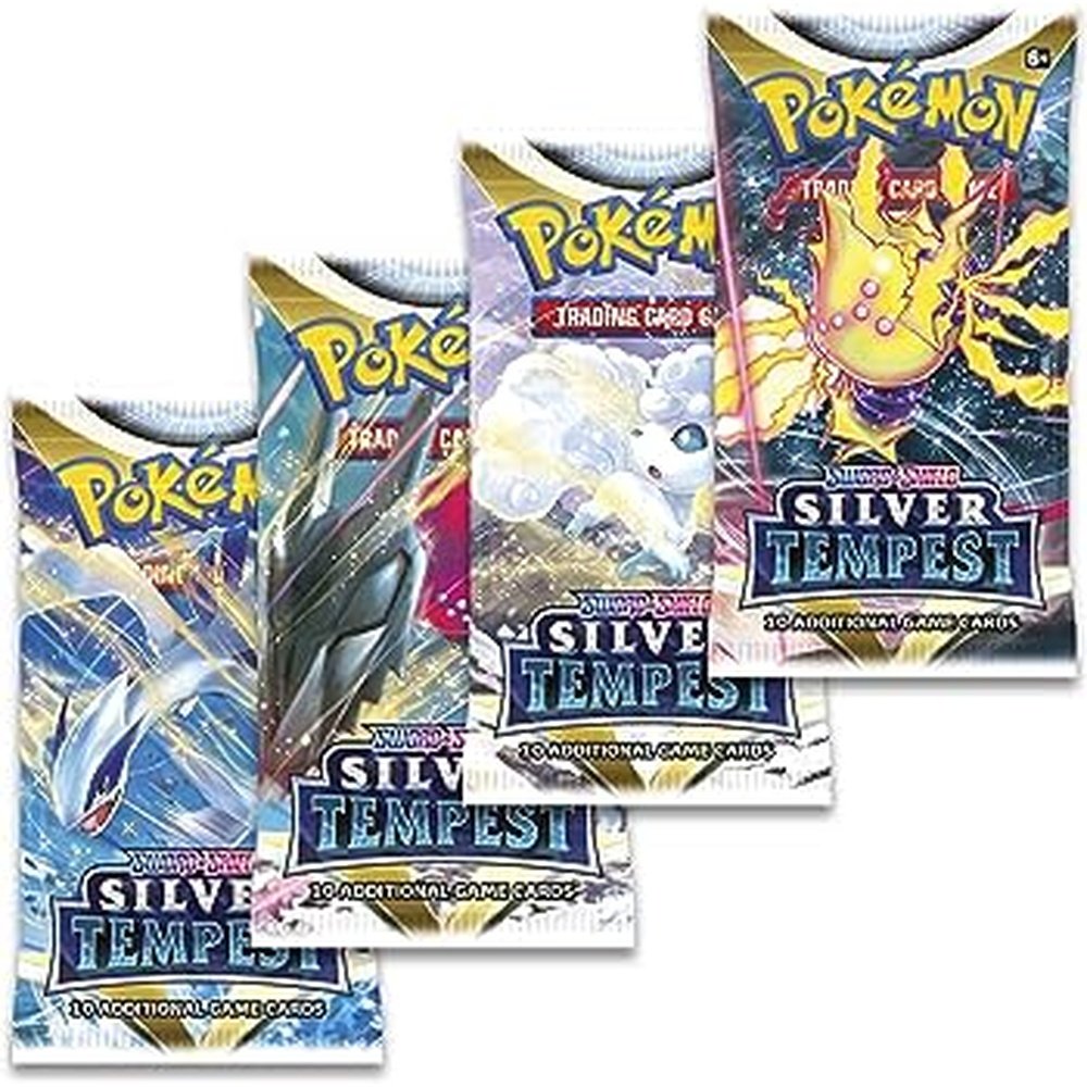 Silver Tempest Booster Pack - Sleeved Live Break