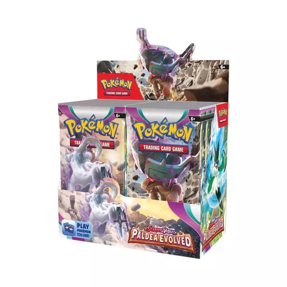 Paldea Evolved Booster Box Live Break.