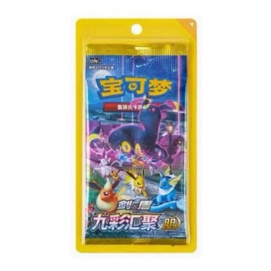 Simplified Chinese Sword & Shield "Eevee Heroes" CS4aC blister pack booster box