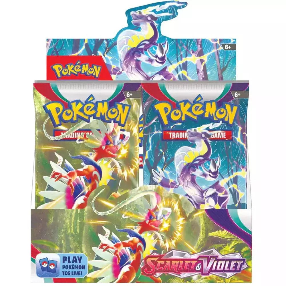 Scarlet & Violet Booster Box Live Break.